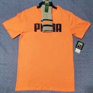 Puma T-Shirt and Socks